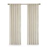 Room Darkening Poly Velvet Rod Pocket/Back Tab Curtain Panel Pair(2 Pcs Window Panels)