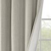 Printed Heathered Blackout Grommet Top Curtain Panel(Only 1 Pc Panel)