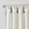 Twist Tab Lined Window Curtain Panel(Only 1 Pc Panel)