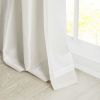 Twist Tab Lined Window Curtain Panel(Only 1 Pc Panel)