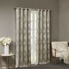 Ogee Knitted Jacquard Total Blackout Curtain Panel(Only 1 Pc Panel)