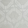 Knitted Jacquard Paisley Total Blackout Grommet Top Curtain Panel(Only 1 Pc Panel
