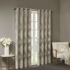 Ogee Knitted Jacquard Total Blackout Curtain Panel(Only 1 Pc Panel)